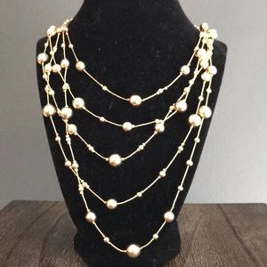 Multi strand necklace